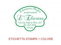 Etichette adesive per erboristerie, cosmetica, cosmesi (mm 35X31)  (cod.42M )